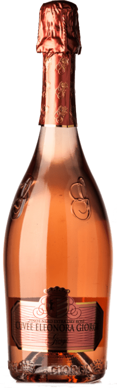 13,95 € | Rosé Sekt Giorgi Extradry Eleonora Rosé Extra Trocken I.G.T. Lombardia Lombardei Italien Spätburgunder 75 cl