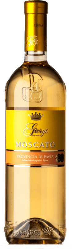 8,95 € Spedizione Gratuita | Vino dolce Giorgi Dolce Frizzante I.G.T. Provincia di Pavia