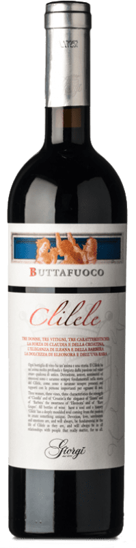 Kostenloser Versand | Rotwein Giorgi Buttafuoco Clilele D.O.C. Oltrepò Pavese Lombardei Italien Barbera, Croatina, Vespolina, Rara 75 cl