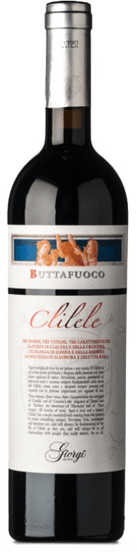 19,95 € Envio grátis | Vinho tinto Giorgi Buttafuoco Clilele D.O.C. Oltrepò Pavese