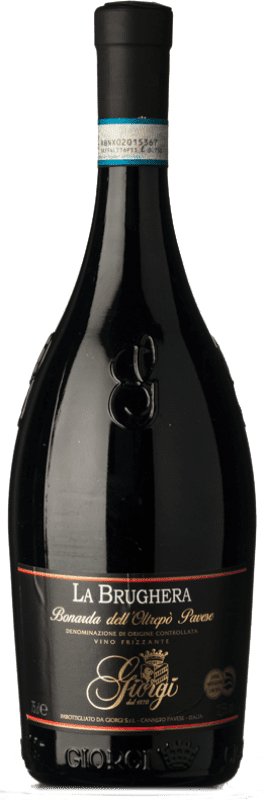 12,95 € Free Shipping | Red sparkling Giorgi Bonarda Frizzante Amabile La Brughera D.O.C. Oltrepò Pavese
