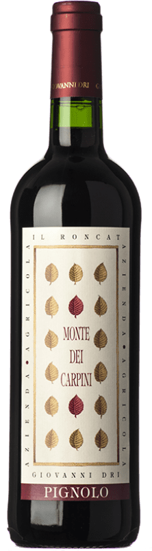 21,95 € | Красное вино Dri Il Roncat Monte dei Carpini D.O.C. Colli Orientali del Friuli Фриули-Венеция-Джулия Италия Pignolo 75 cl