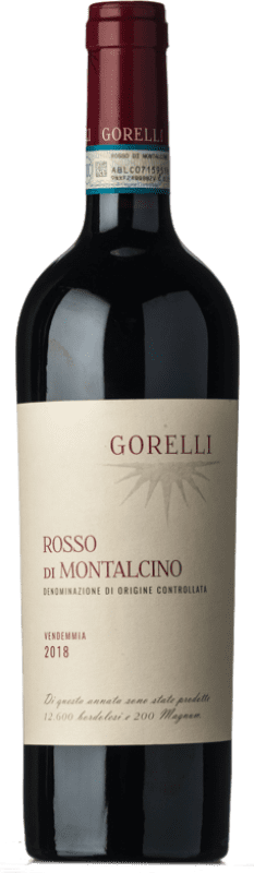 Бесплатная доставка | Красное вино Gorelli D.O.C. Rosso di Montalcino Тоскана Италия Sangiovese 75 cl