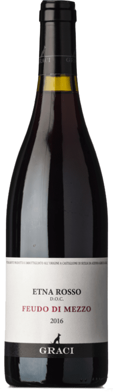 53,95 € | Red wine Graci Rosso Feudo di Mezzo D.O.C. Etna Sicily Italy Nerello Mascalese, Nerello Cappuccio Bottle 75 cl