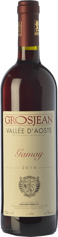 24,95 € 送料無料 | 赤ワイン Grosjean D.O.C. Valle d'Aosta