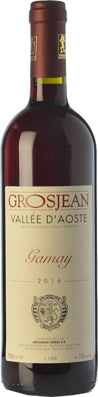 18,95 € | Vinho tinto Grosjean D.O.C. Valle d'Aosta Valle d'Aosta Itália Gamay 75 cl