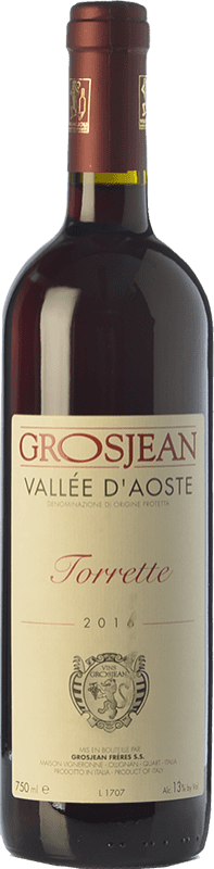 送料無料 | 赤ワイン Grosjean Torrette D.O.C. Valle d'Aosta ヴァッレ・ダオスタ イタリア Fumin, Petit Rouge, Vien de Nus 75 cl