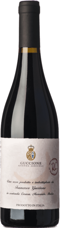 Envío gratis | Vino tinto Guccione RC D.O.C. Sicilia Sicilia Italia Nerello Mascalese, Perricone 75 cl