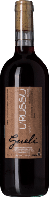 Envoi gratuit | Vin rouge Gueli U' Russu I.G.T. Terre Siciliane Sicile Italie Nero d'Avola 75 cl