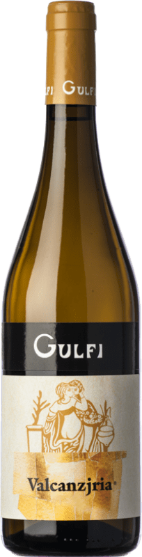 Kostenloser Versand | Weißwein Gulfi Valcanzjria D.O.C. Sicilia Sizilien Italien Chardonnay, Carricante Ökologisch 75 cl