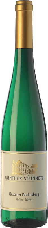 59,95 € | Vin Blanc Günther Steinmetz Kestener Paulinsberg Gold — Édition Or, Spätlese — VT Vendange Tardive Q.b.A. Mosel Allemagne Riesling 75 cl