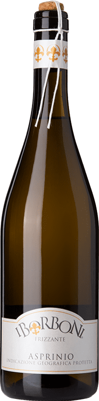 17,95 € | Vin Mousseux Blanc I Borboni Asprinio Frizzante — Pétillant I.G.T. Terre del Volturno Campanie Italie 75 cl