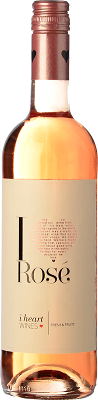 Бесплатная доставка | Розовое вино I Heart Rosé Испания Grenache 75 cl