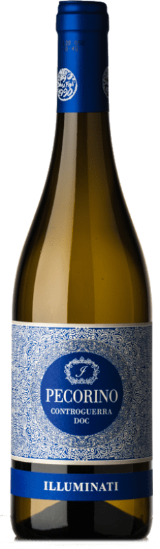 Envio grátis | Vinho branco Illuminati D.O.C. Controguerra Abruzzo Itália Pecorino 75 cl