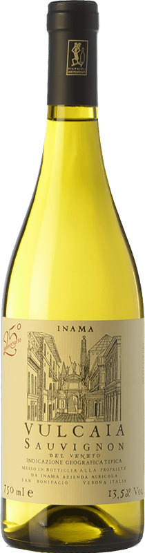 Envoi gratuit | Vin blanc Inama Vulcaia I.G.T. Veneto Vénétie Italie Sauvignon Blanc 75 cl