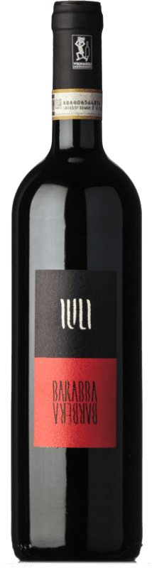 39,95 € Spedizione Gratuita | Vino rosso Iuli Barabba I.G.T. Barbera del Monferrato Superiore