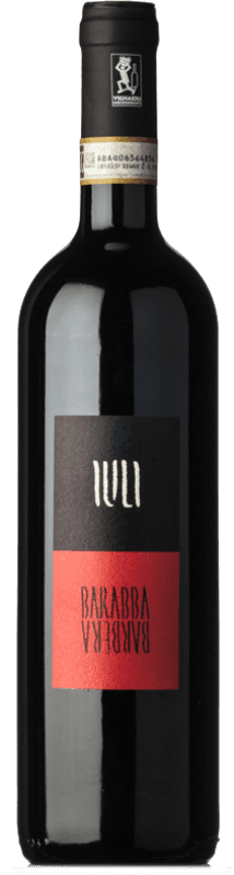 36,95 € Envío gratis | Vino tinto Iuli Barabba D.O.C. Barbera del Monferrato