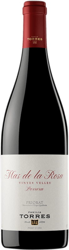 Envio grátis | Vinho Tinto Familia Torres Mas de la Rosa Viñas Viejas VV Vinhas Velhas D.O.Ca. Priorat Catalunha Espanha Grenache Tintorera, Carignan 75 cl