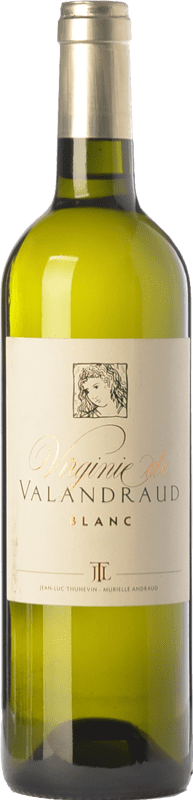 24,95 € | White wine Jean-Luc Thunevin Virginie de Valandraud Blanc Aged A.O.C. Bordeaux Bordeaux France Sauvignon White, Sémillon, Sauvignon Grey 75 cl