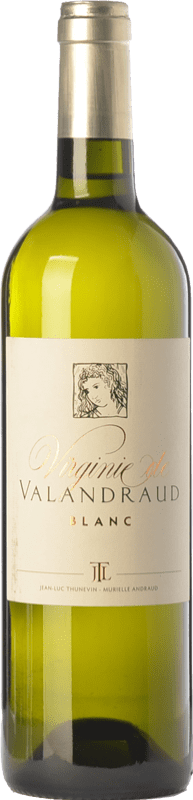24,95 € | White wine Jean-Luc Thunevin Virginie de Valandraud Blanc Aged A.O.C. Bordeaux Bordeaux France Sauvignon White, Sémillon, Sauvignon Grey Bottle 75 cl