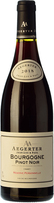 Free Shipping | Red wine Jean-Luc & Paul Aegerter Young A.O.C. Bourgogne Burgundy France Pinot Black 75 cl