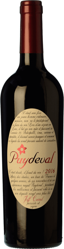 13,95 € | Vino Rosso Jeff Carrel Puydeval Rovere I.G.P. Vin de Pays d'Oc Languedoc Francia Merlot, Syrah, Cabernet Franc 75 cl