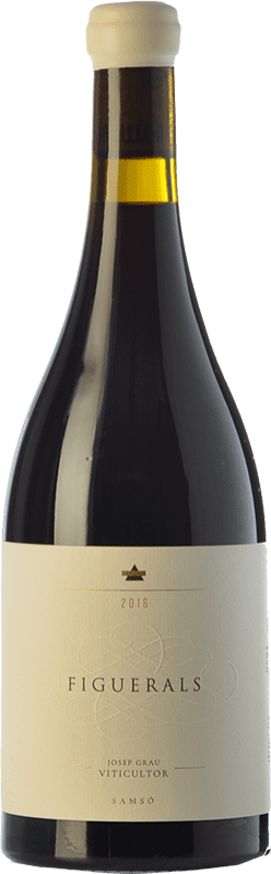 34,95 € Free Shipping | Red wine Josep Grau Figuerals Crianza D.O. Montsant Catalonia Spain Samsó Bottle 75 cl