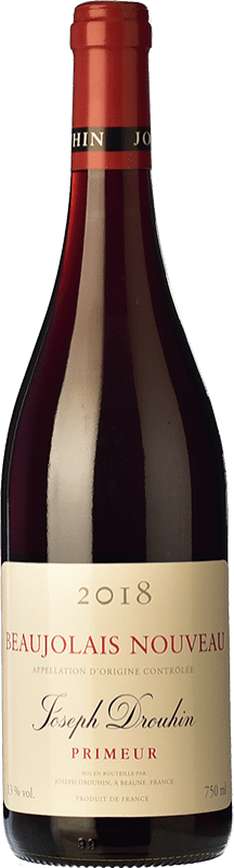 12,95 € | Красное вино Joseph Drouhin Nouveau Primeur Молодой A.O.C. Beaujolais Beaujolais Франция Gamay 75 cl