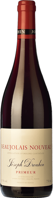 12,95 € | Красное вино Joseph Drouhin Nouveau Primeur Молодой A.O.C. Beaujolais Beaujolais Франция Gamay 75 cl