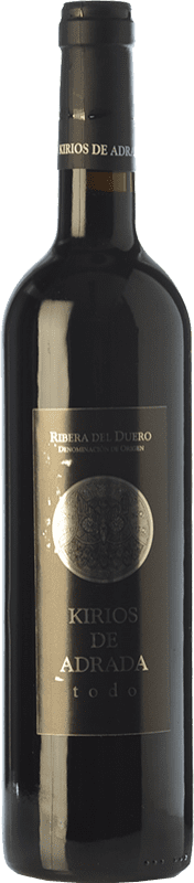 Бесплатная доставка | Красное вино Kirios de Adrada Todo старения D.O. Ribera del Duero Кастилия-Леон Испания Tempranillo Органический 75 cl