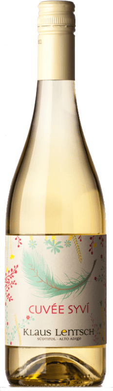 Envío gratis | Vino Blanco Klaus Lentsch Syvvì Cuvée D.O.C. Alto Adige Trentino-Alto Adige Italia Grüner Veltliner 75 cl