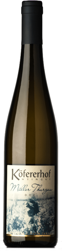 Kostenloser Versand | Weißwein Köfererhof D.O.C. Alto Adige Trentino-Südtirol Italien Müller-Thurgau 75 cl