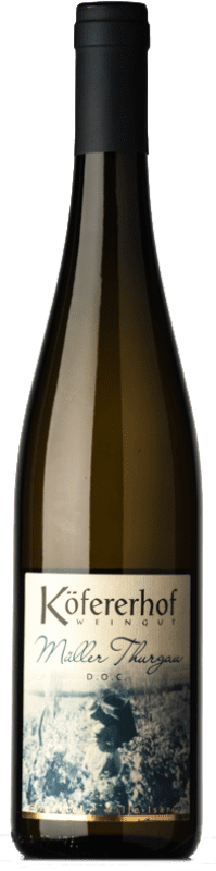 Free Shipping | White wine Köfererhof D.O.C. Alto Adige Trentino-Alto Adige Italy Müller-Thurgau 75 cl