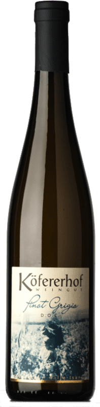 Kostenloser Versand | Weißwein Köfererhof D.O.C. Alto Adige Trentino-Südtirol Italien Pinot Gris — Grauburgunder 75 cl