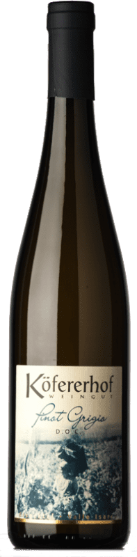 Free Shipping | White wine Köfererhof D.O.C. Alto Adige Trentino-Alto Adige Italy Pinot Grey 75 cl