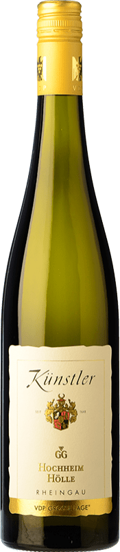Spedizione Gratuita | Vino Bianco Künstler Hochheim Hölle Trocken — Secco Crianza — Invecchiato in Botte Q.b.A. Rheingau Germania Riesling 75 cl
