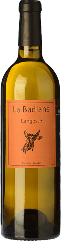 Бесплатная доставка | Белое вино La Badiane Langesse старения Прованс Франция Clairette Blanche, Ugni Blanco 75 cl