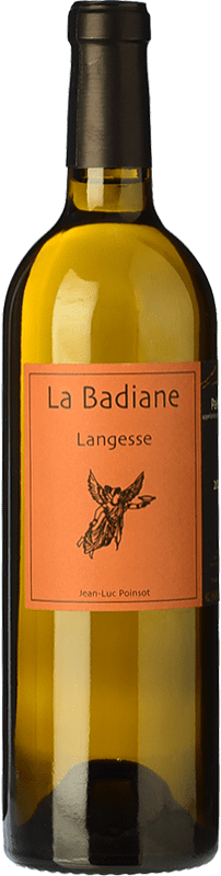 Free Shipping | White wine La Badiane Langesse Aged Provence France Clairette Blanche, Ugni Blanco 75 cl