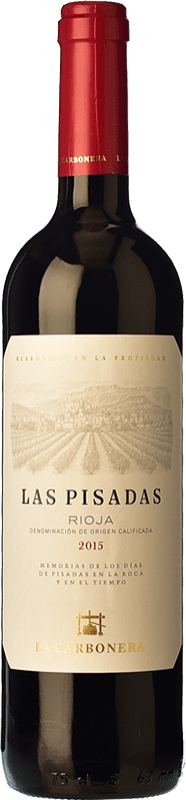 Envío gratis | Vino Tinto La Carbonera Torres Las Pisadas Crianza D.O.Ca. Rioja La Rioja España Tempranillo 75 cl