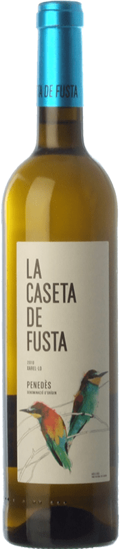 Envio grátis | Vinho branco La Caseta de Fusta D.O. Catalunya Catalunha Espanha Xarel·lo 75 cl