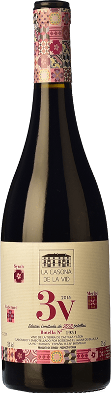 17,95 € Free Shipping | Red Wine Lagar de Isilla La Casona de la Vid 3V Crianza — Aged I.G.P. Vino de la Tierra de Castilla y León
