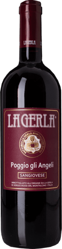 Бесплатная доставка | Красное вино La Gerla Poggio gli Angeli I.G.T. Toscana Тоскана Италия Sangiovese — Санджовезе 75 cl