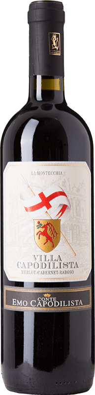 免费送货 | 红酒 La Montecchia Conte Emo Capodilista V. Capodilista D.O.C. Colli Euganei 威尼托 意大利 Merlot, Cabernet Sauvignon, Raboso 75 cl