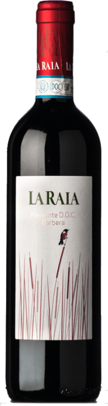 Free Shipping | Red wine La Raia D.O.C. Piedmont Piemonte Italy Barbera Organic 75 cl