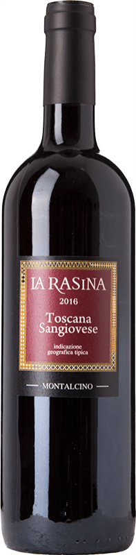 11,95 € | Red wine La Rasina I.G.T. Toscana Tuscany Italy Sangiovese Organic 75 cl