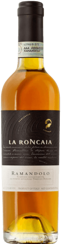 24,95 € Kostenloser Versand | Süßer Wein La Roncaia D.O.C.G. Ramandolo Halbe Flasche 37 cl