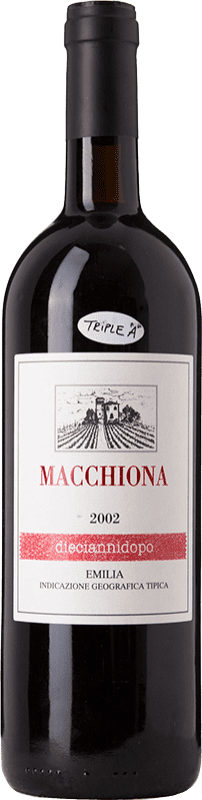 Free Shipping | Red wine La Stoppa Macchiona Dieciannidopo I.G.T. Emilia Romagna Emilia-Romagna Italy Bonarda, Barbera Organic 75 cl