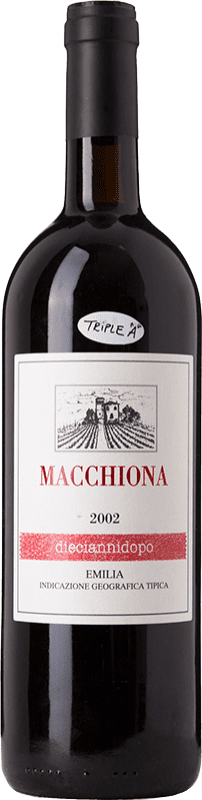 Envío gratis | Vino tinto La Stoppa Macchiona Dieciannidopo I.G.T. Emilia Romagna Emilia-Romagna Italia Bonarda, Barbera 75 cl