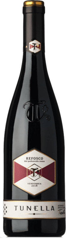 Free Shipping | Red wine La Tunella D.O.C. Colli Orientali del Friuli Friuli-Venezia Giulia Italy Refosco 75 cl