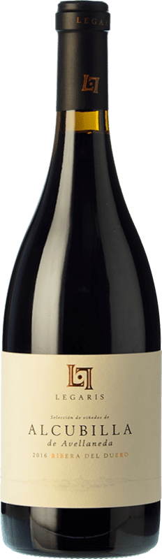 43,95 € Free Shipping | Red wine Legaris Alcubilla de Avellaneda Crianza D.O. Ribera del Duero Castilla y León Spain Tempranillo Bottle 75 cl